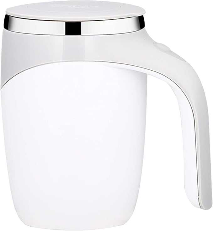 380mL Self Stirring Mug with Lid