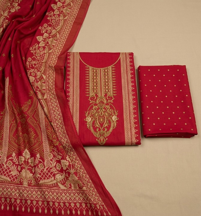 Noor-ul-Haya: Royal Red Eid Ensemble